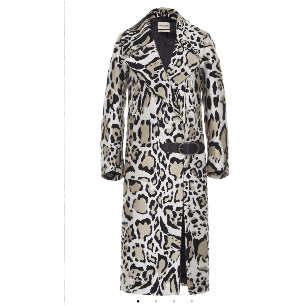 ROBERTO CAVALLI ANIMAL PRINT COAT